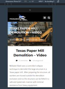 texas paper mill demolition - video